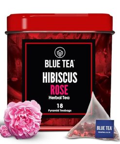 Alternative view of BLUE TEA Hibiscus Tea 18 Teabags SKIN GLOW ENHANCING TEA