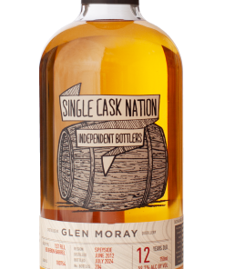 Single Cask Nation – Glen Moray 2012 12 Years Old Cask 180754 1st Fill Bourbon Barrel (750 ml) 59.70%