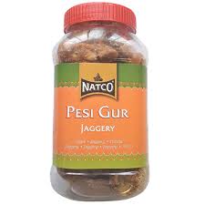 Alternative view of Natco Pesi Gur(Jaggery Jar) 1Kg