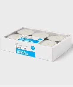 Alternative view of White Tealights Unscented Candle 12Pk