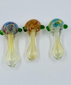 Alternative view of 3″ Clear W Color Head Spoon