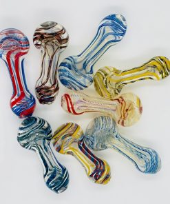 Alternative view of 3″ Triple Blown Glass Pipe