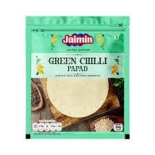 Alternative view of Jaimin Green Chilli Papad 200G