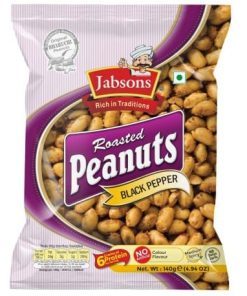 Alternative view of Jabsons Roasted Peanut Black Pepper 140gm