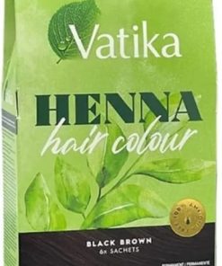 Vatika Henna Hair Colour – Black Brown 60G