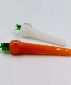 Alternative view of 5″ Orange/White Carrot Spoon