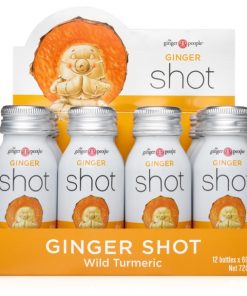 Alternative view of Ginger Shot Wild Turmeric 60ml – 12 Pack **