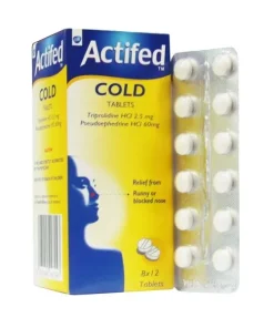 Alternative view of Actifed Cold Tablets (12 Tabs)