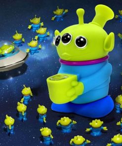 Aliens Silicone Water Pipe