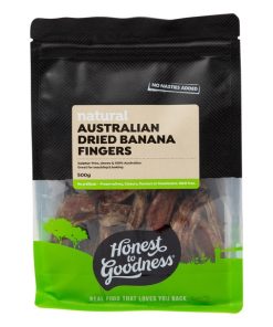Alternative view of Australian Dried Banana Fingers 500g **