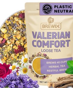 Alternative view of BREWIX Valerian Comfort Tea for Sleep and Relaxation 40+ Cups