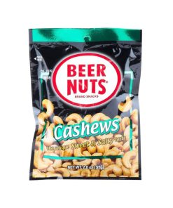 Beer Nuts Cashews Sweet & Salty 2oz/1ct