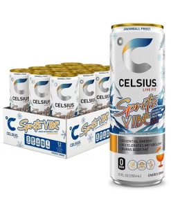 Alternative view of Celsius Spritz Vibe Energy Drink 12oz/12pk/Case