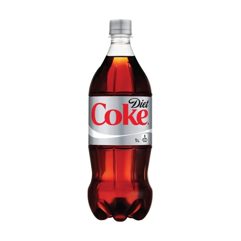 Coca Cola Diet Coke Soda 1l/12pk