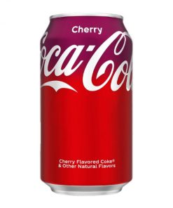 Coca Cola Cherry Soda Can 12oz/12pk X 2 (24pk) Case