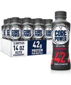Alternative view of Core Power Elite Strawberry 42g 14oz/12pk