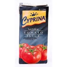 Alternative view of Cyprina 100% Natural Tomato Juice 1Lt