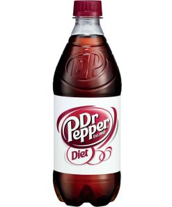 Alternative view of Diet Dr Pepper Soda 20fl oz 24pk Case