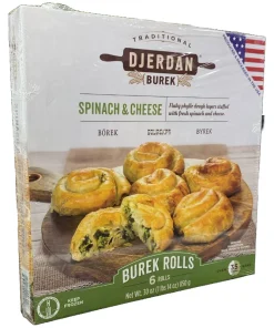 Alternative view of Djerdan Burek Spinach & Cheese 6 Rolls 850gr