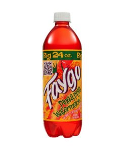 Faygo Pineapple Watermelon Soda 24oz/24pk Case