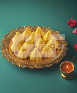 Alternative view of Kesar Pista Modak_1740-1742