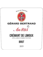 Alternative view of Gerard Bertrand Crémant De Limoux Brut Heritage An 825