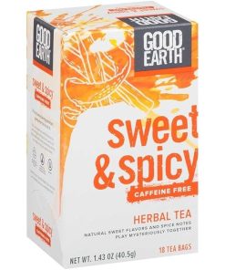Alternative view of Good Earth Sweet & Spicy Caffeine Free Herbal Tea 18 Tea Bags