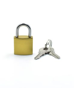 Brass Pad Lock 50mm 6ct