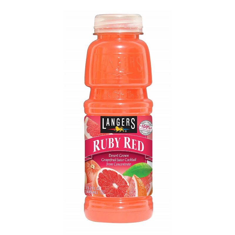 Langer Ruby Red Grapefruit 15.2oz 12ct - Image 2