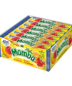 Alternative view of Mamba Original Fruit Chews Candy, 18 Pieces Per Pack, 2.80 Oz, Pack of 24