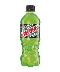 Alternative view of Mtn Dew Zero Sugar Soda 20oz/24pk Case