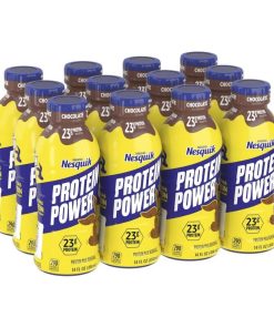 Alternative view of Nesquik Protein Plus Chocolate 14oz/12pk