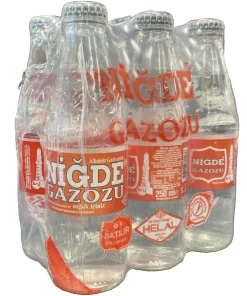 Nigde Gazozu Plain Sparkling Drink 250ml*6 Pcs