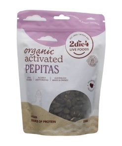 Alternative view of Activated Organic Pepitas 250g **
