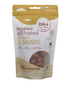 Alternative view of Activated Organic Tamari Almonds 120g **