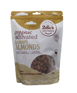 Activated Organic Tamari Almonds 600g **