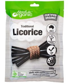 Alternative view of Organic Licorice – Traditional 200g **