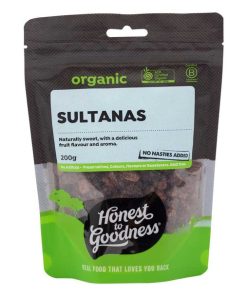 Alternative view of Organic Sultanas 200g **