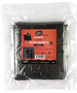 Alternative view of Organic Sushi Nori 125g – 50 Sheets **