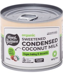 Organic Sweetened Condensed Coconut Milk 210g