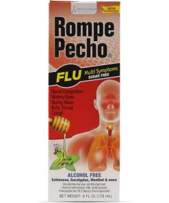 Alternative view of Rompe Pecho SF Cold & FLU Syrup, 6 Fl Oz, 1 Count