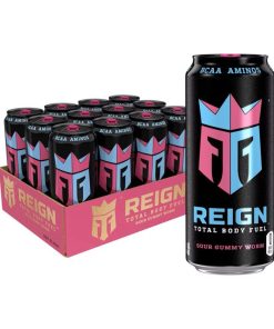 Alternative view of Reign Total Body Fuel Sour Gummy Worm 16oz/12pk Case