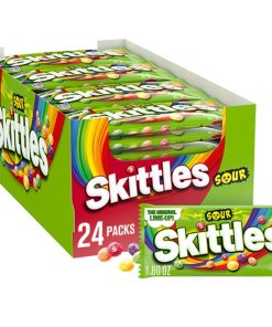 Skittles Sour Candy, 1.8 Oz each, 24 Count