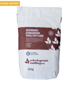 Sustainable Stoneground Whole Rye Flour – Packaged