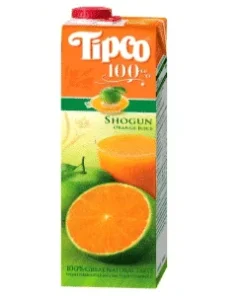 Tipco 100% Shogun Orange Juice 1 Liter