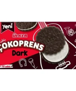 Ulker Cokoprens Chocosandwich Dark 234gr