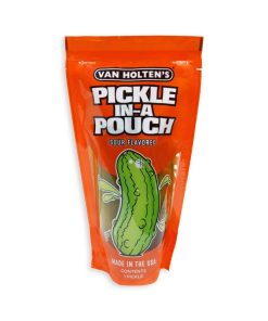 Van Holtens Jumbo Sour Pickle-In-A-Pouch 1ct