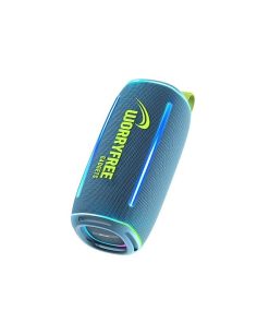 Worryfree Wireless Bluetooth Portable Speaker Blue 1ct
