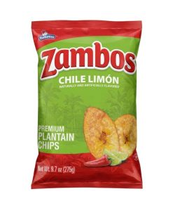 Alternative view of Zambos Premium Plantain Chips Chile Limon 9.7oz