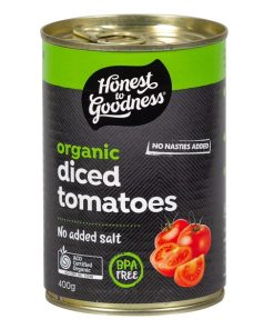 Alternative view of Organic Diced Tomatoes